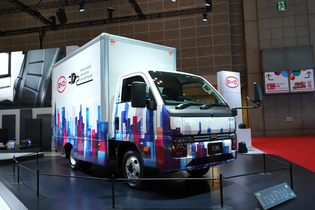 比亚迪纯电小卡T35东京车展首发，2026年日本上市