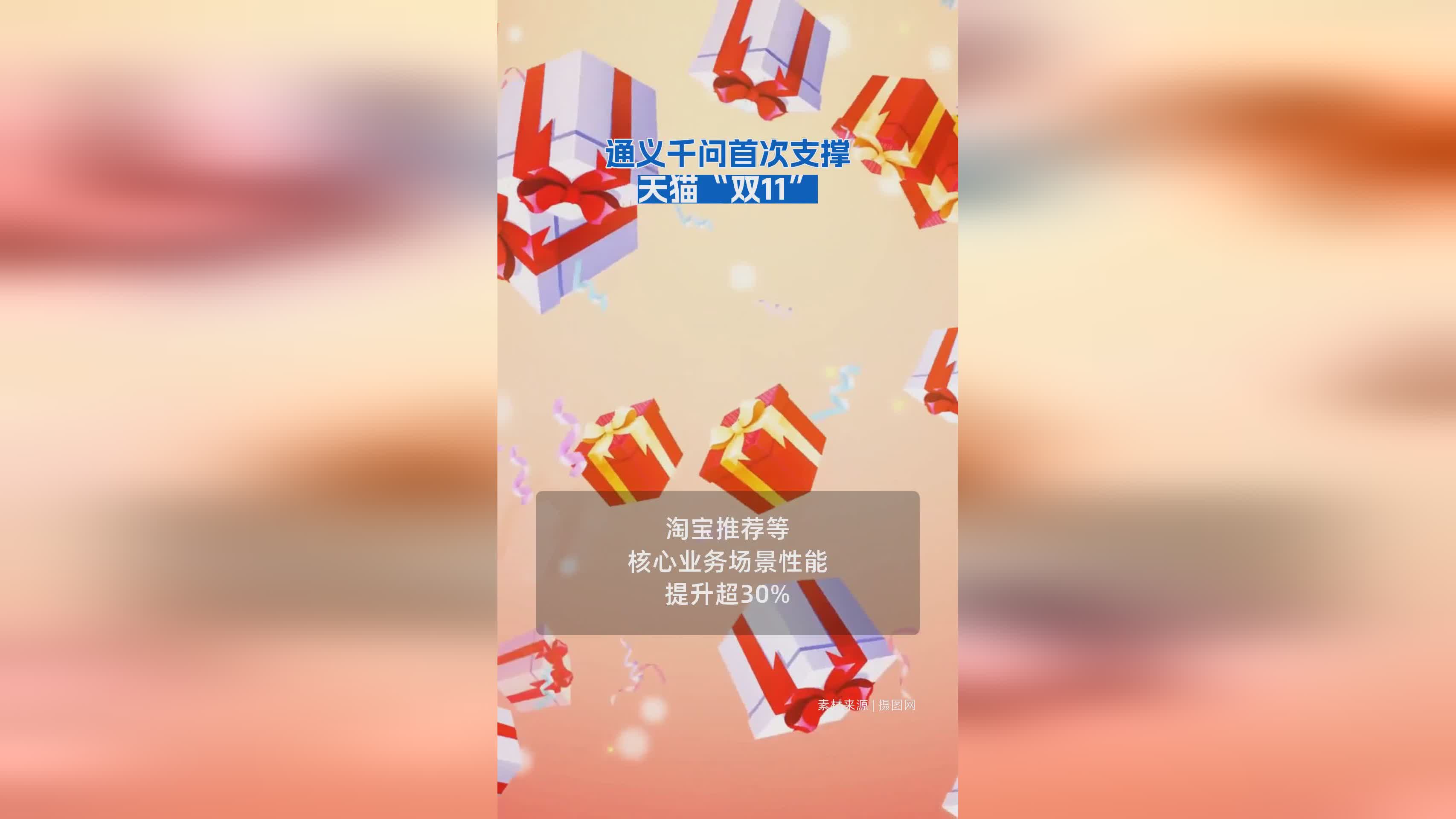 通义千问首次支撑天猫“双11”