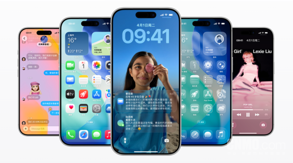 iOS 26液态玻璃设计遭吐槽：图标过大似老年机界面
