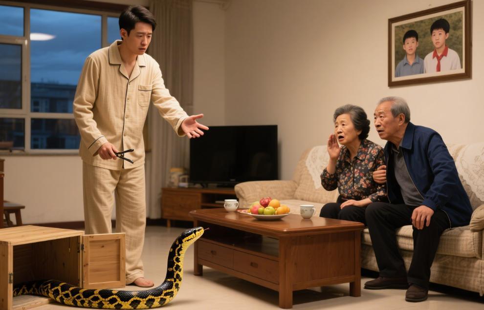 蟒蛇异常凝视