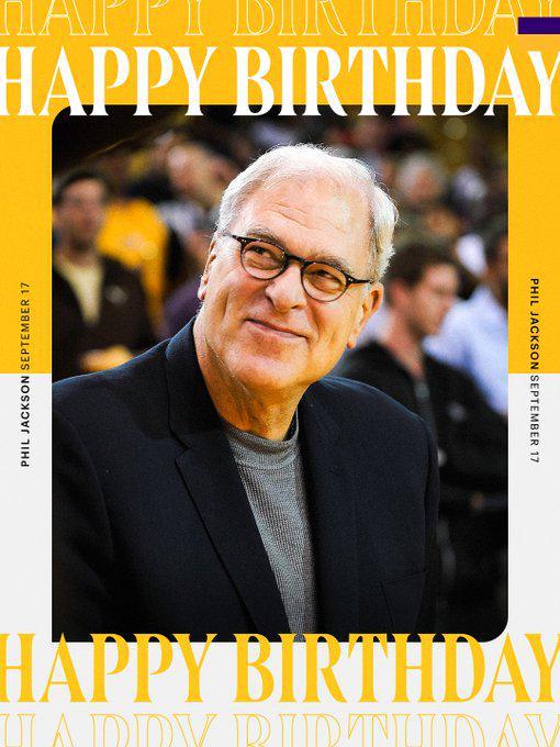 NBA名帅菲尔·杰克逊80岁诞辰，大加索尔等送祝福