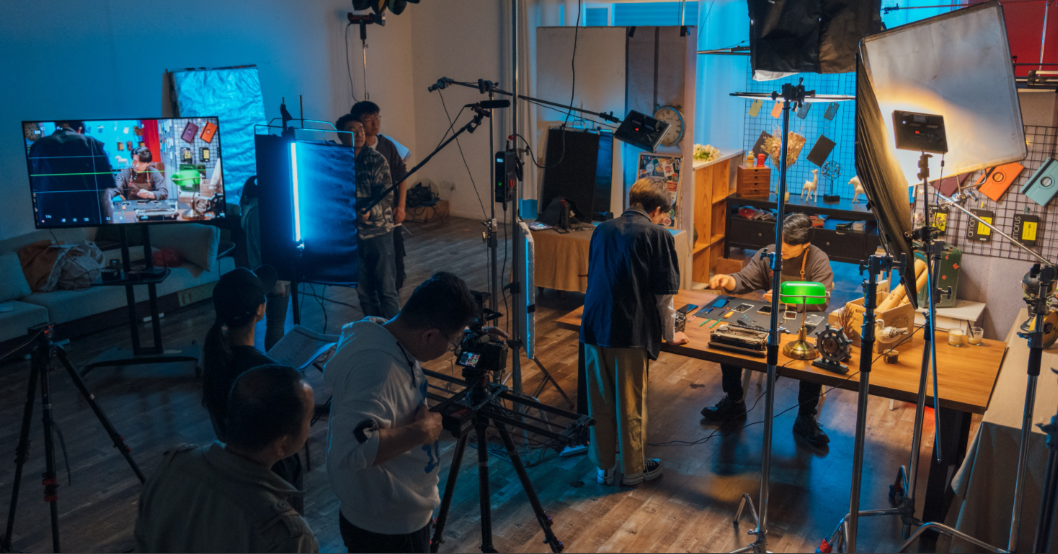 网络故事片创作座谈会现场