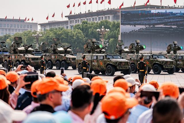 九三阅兵现场