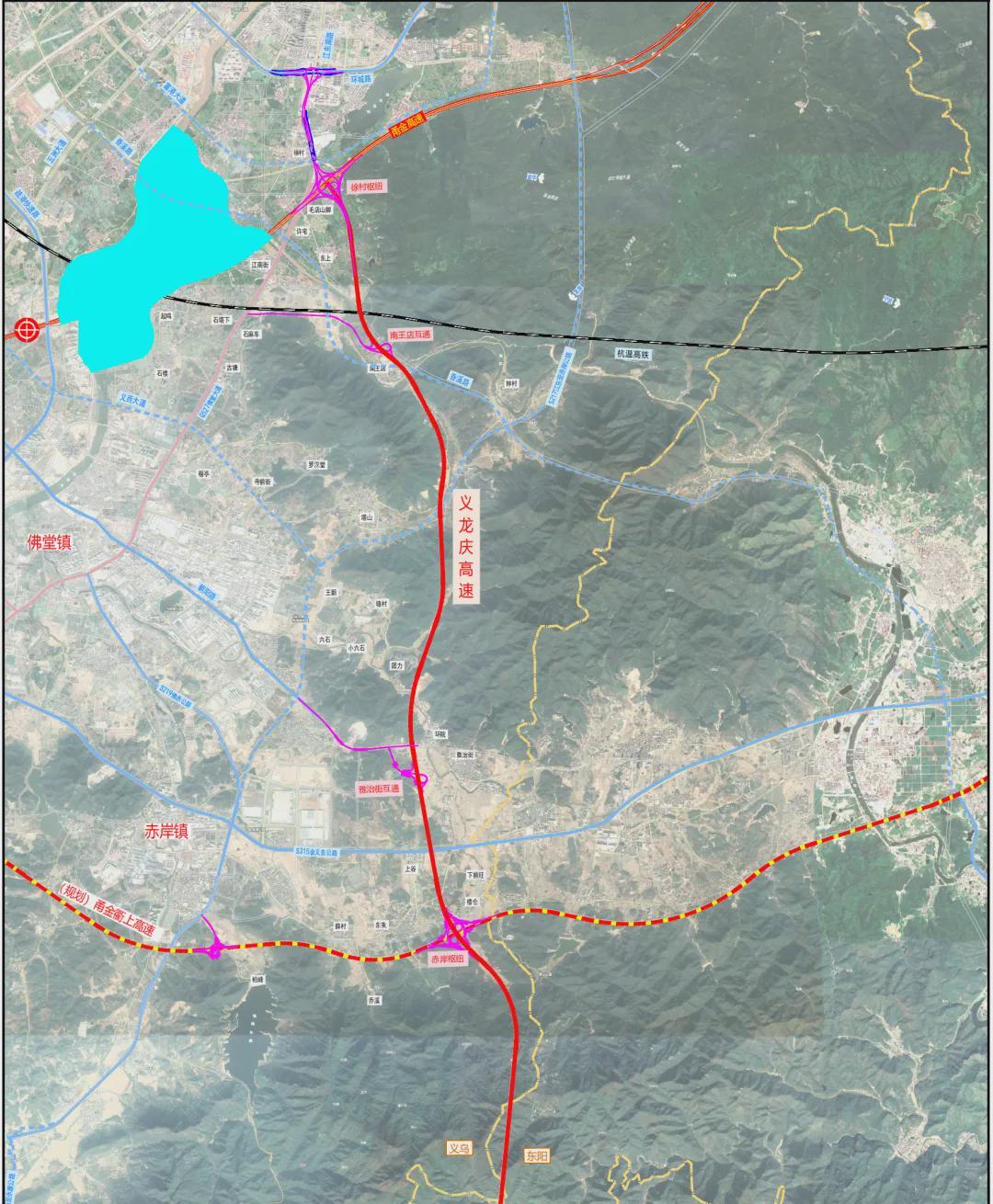 义龙庆高速金华段技术标准图