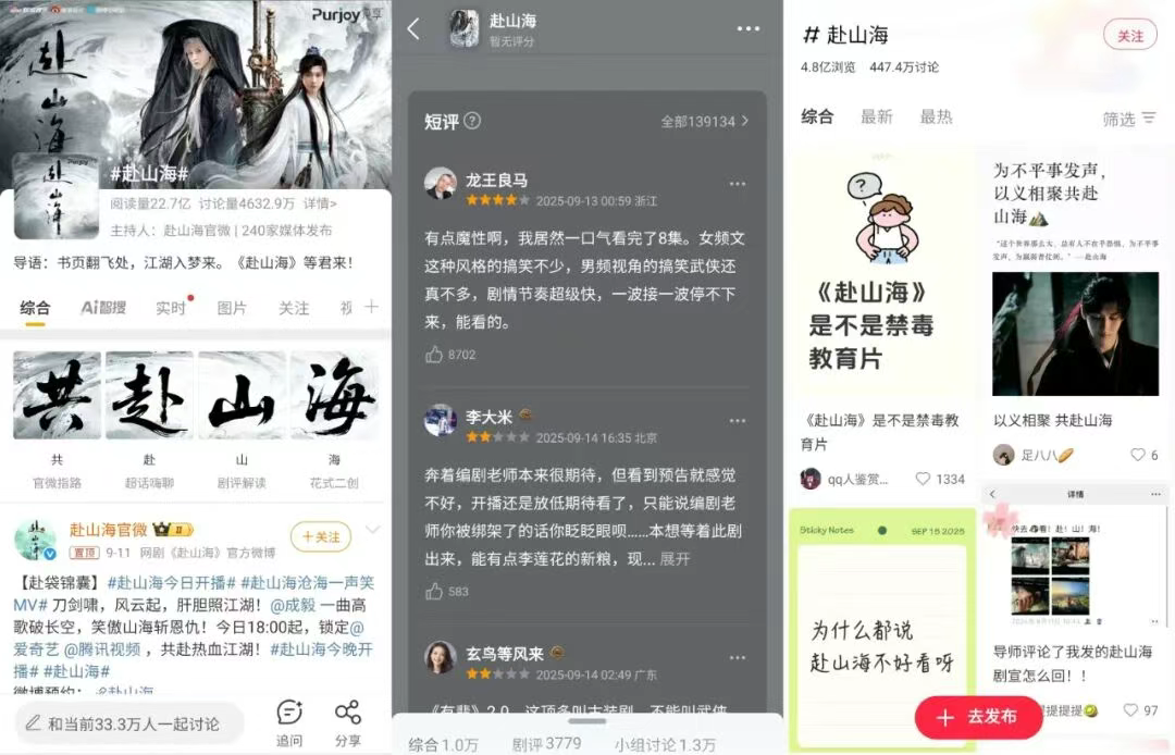 爱奇艺爆款剧集矩阵