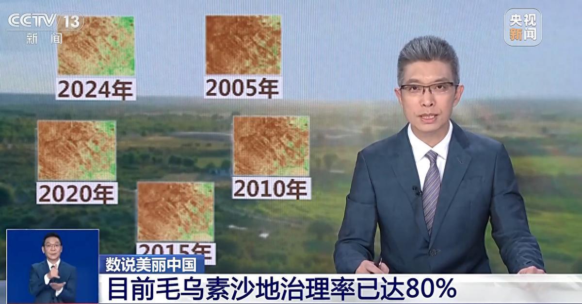 中国首个即将消失的沙漠：毛乌素80%已绿化，NASA认证地球变绿