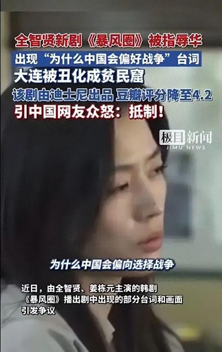 中国网民，对全智贤说不