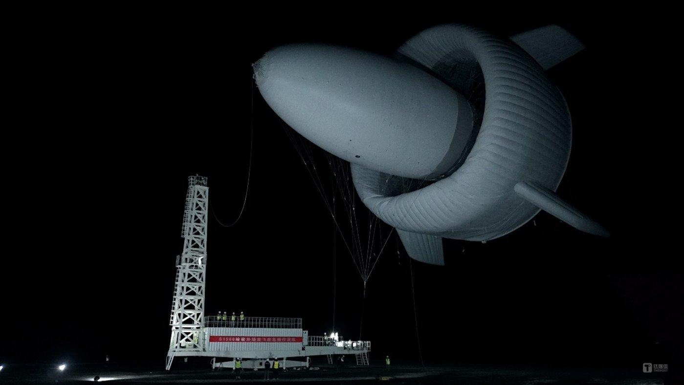 全球首台兆瓦级浮空风电系统戈壁试飞成功