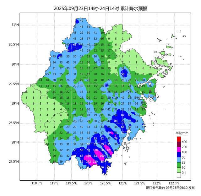 浙江今日暴雨持续，明起高温重返或达37℃