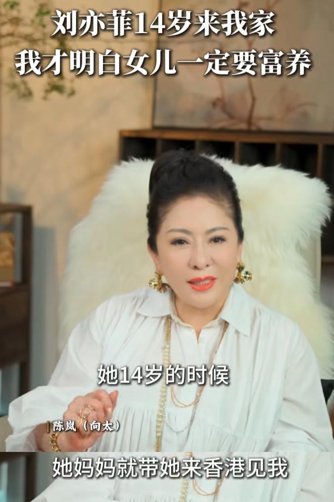 向太谈拒签刘亦菲：14岁太成熟，暗讽其装大小姐引热议