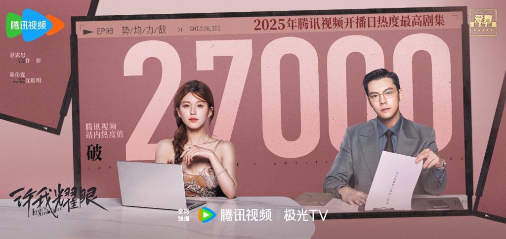 《许我耀眼》首播引热议：赵露思陈伟霆CP感爆棚，婆媳大战成亮点