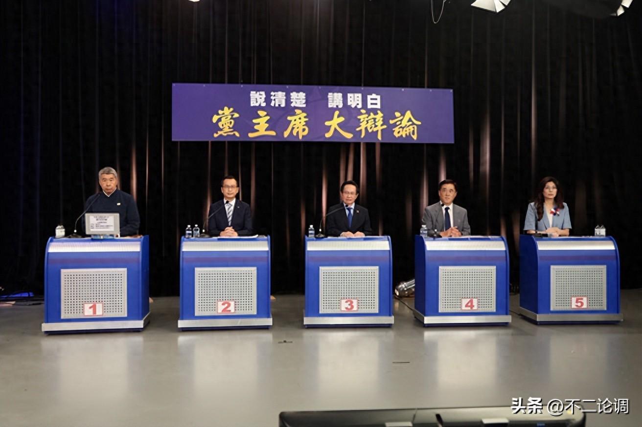蓝营党主席辩论：郑丽文68%登顶，张亚中成关键推手