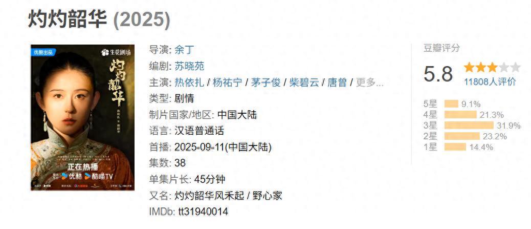 《灼灼韶华》大结局彻底烂尾，康二妞的黑化让人一言难尽