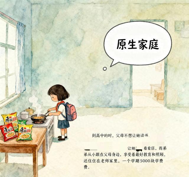 44岁博主摆脱家庭吸血经历：38岁网友共鸣，已花80万