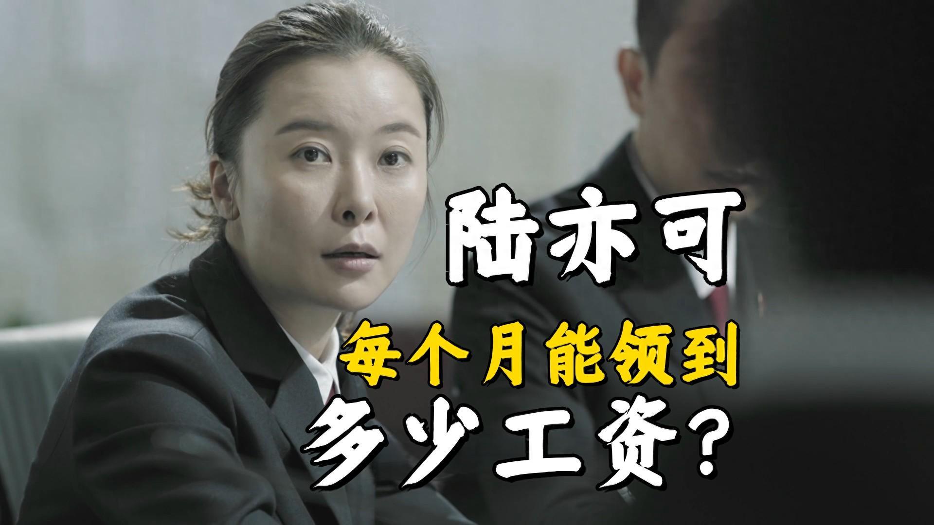 《人民的名义》陆亦可正处级工资揭秘：月收入究竟有多少？