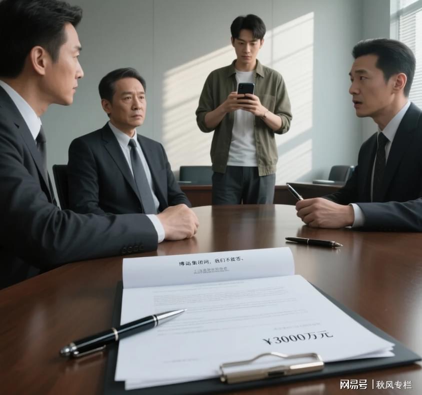 我正在和甲方签订大单，弹出我被裁员消息，转身告诉甲方我不签了