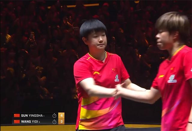 王艺迪3-2险胜未果！孙颖莎七局逆转，球迷力挺国乒一姐