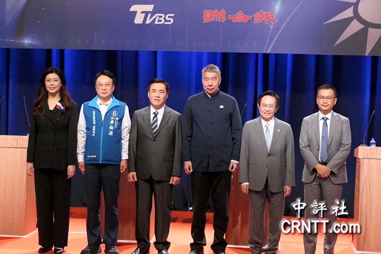 罗智强祝贺郑丽文领跑国民党主席选举，六候选人激辩