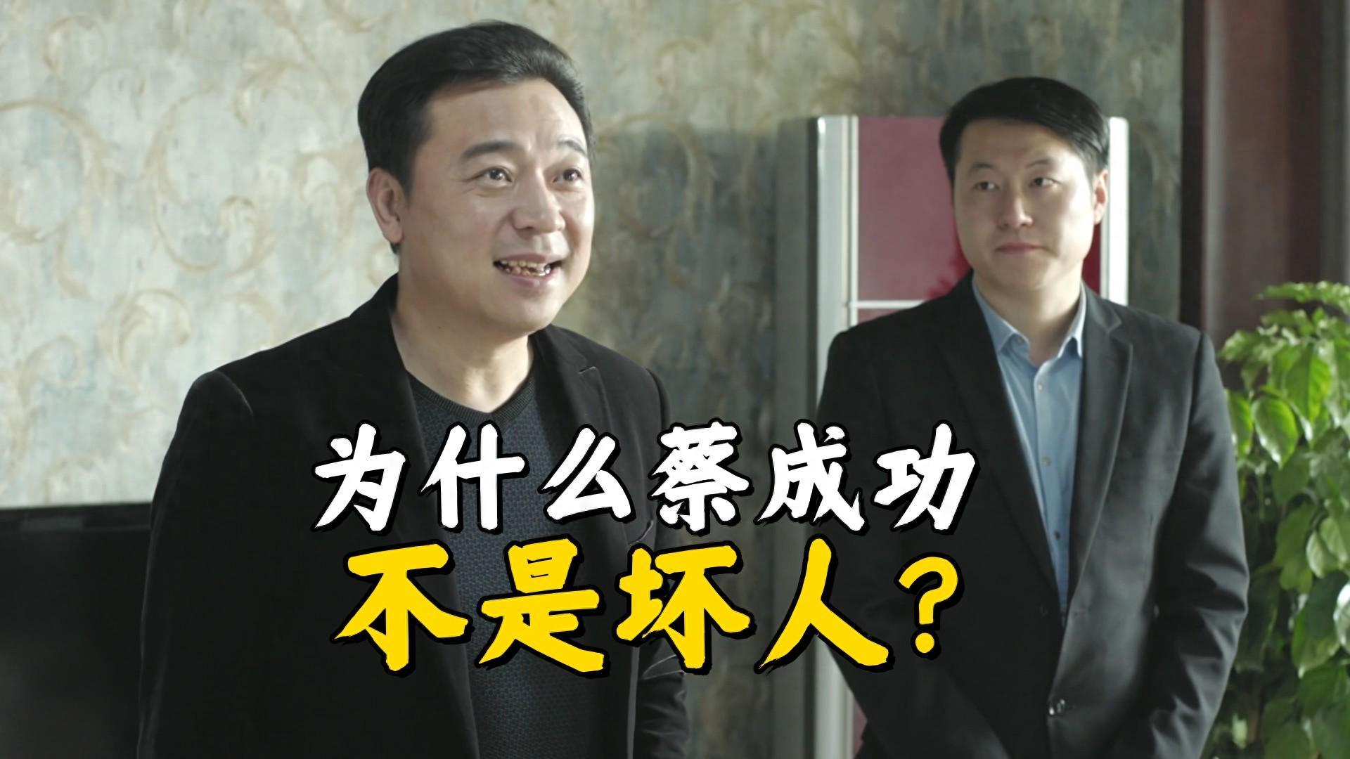 《人民的名义》蔡成功非反派？陈岩石视角揭秘真相