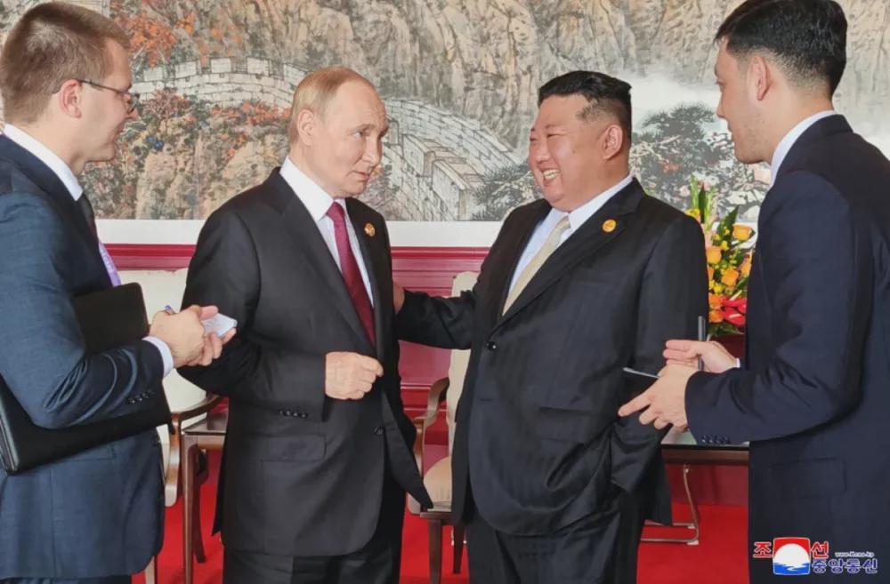 普京生日获金正恩致电：朝鲜坚定支持俄罗斯正义事业