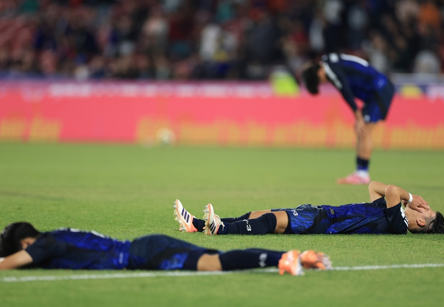日本U20狂轰24脚仍遭法国绝杀 教练球员痛心出局