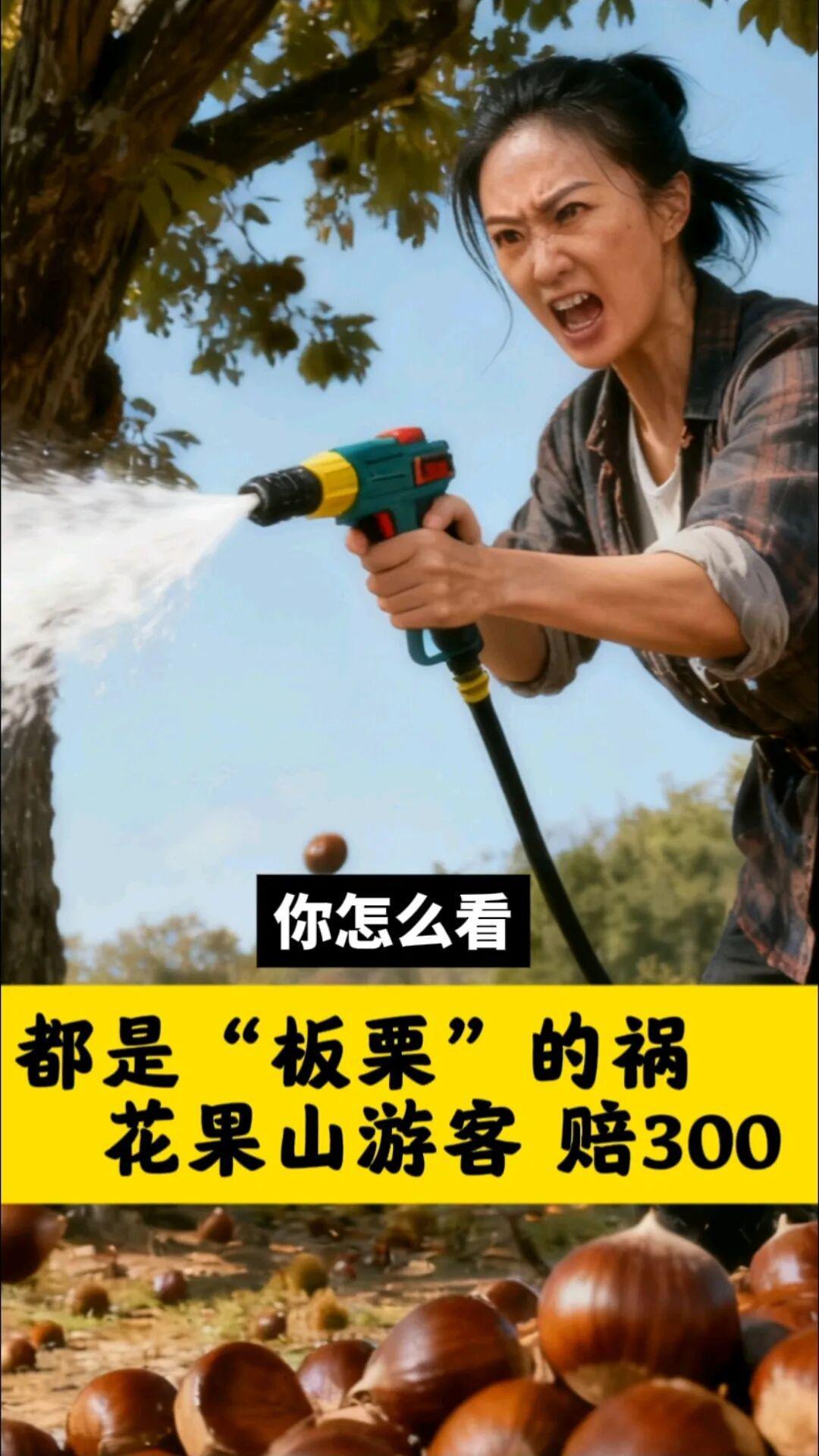 连云港花果山景区板栗壳事件：游客遭索赔300元，文旅形象受损