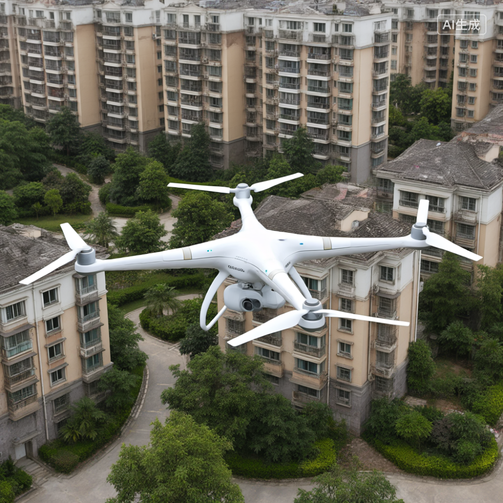 杭州女子洗澡遇窗外无人机悬停，小区无人机监管引热议