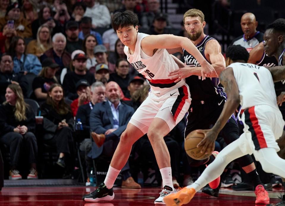 124-123！杨瀚森16分4板3帽助开拓者险胜国王