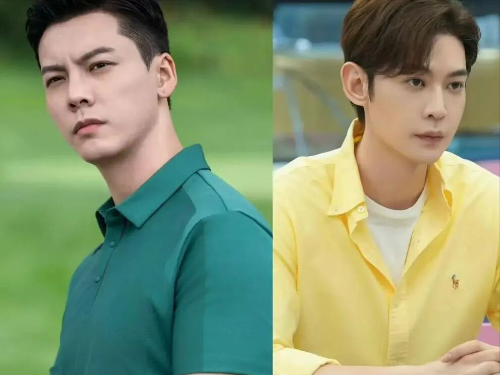 《许我耀眼》陈伟霆唐晓天身材对比，男演员体型对角色影响多大？