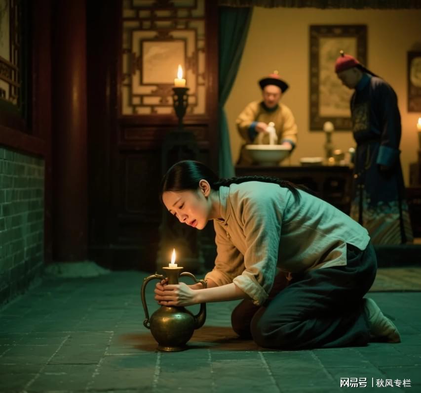 宫女被乾隆叫去伺候洗漱，伺候时随口一句建议，让乾隆看上她