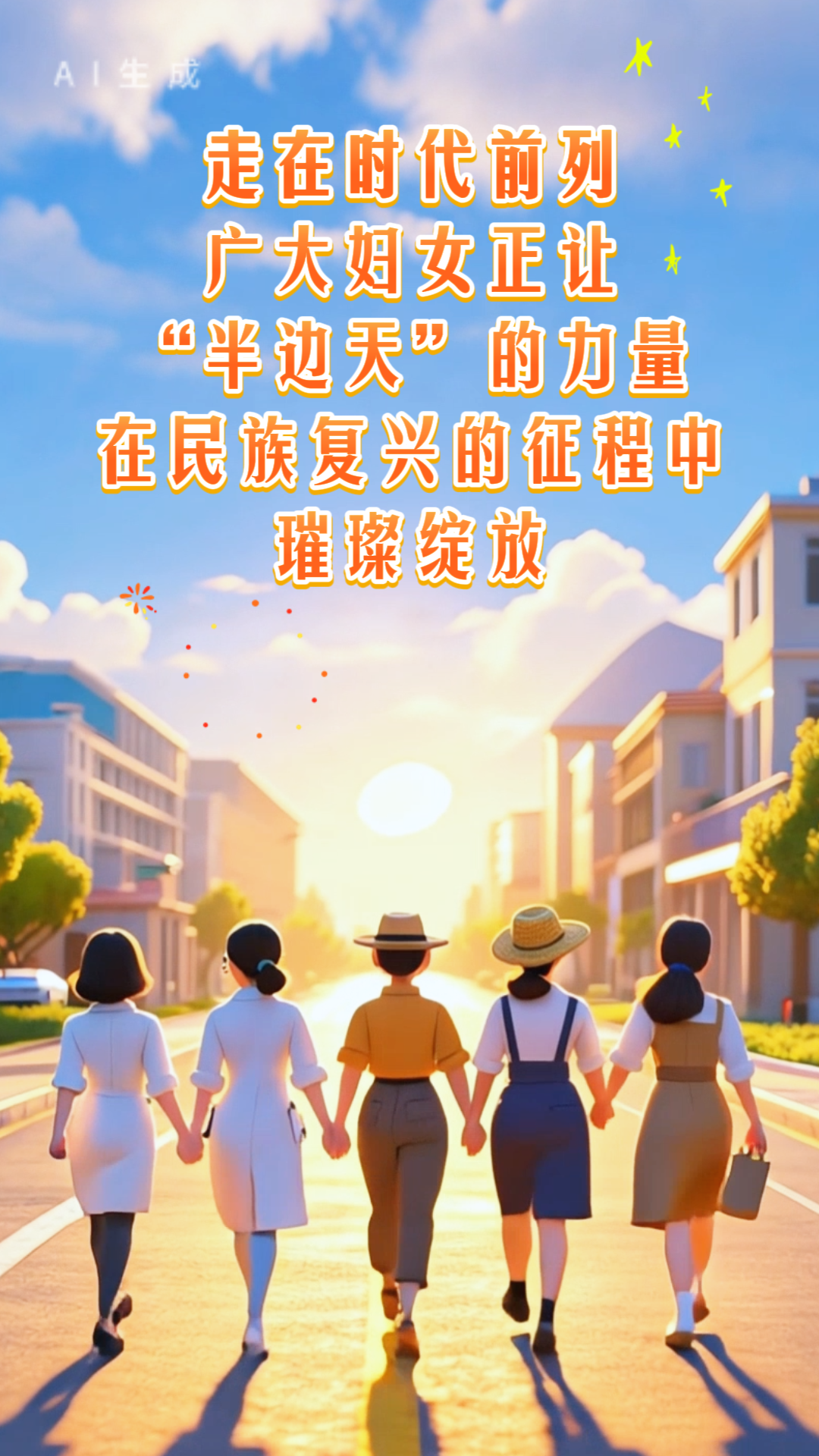 中国妇女事业蓬勃发展：新时代女性闪耀时代前沿