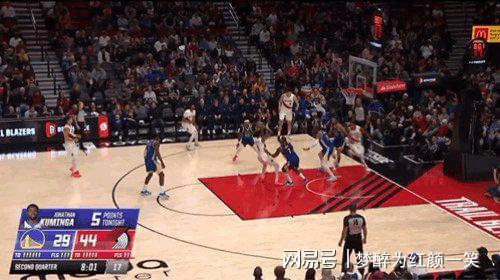 杨瀚森半场4+6创篮板新高，开拓者激战勇士精彩回顾