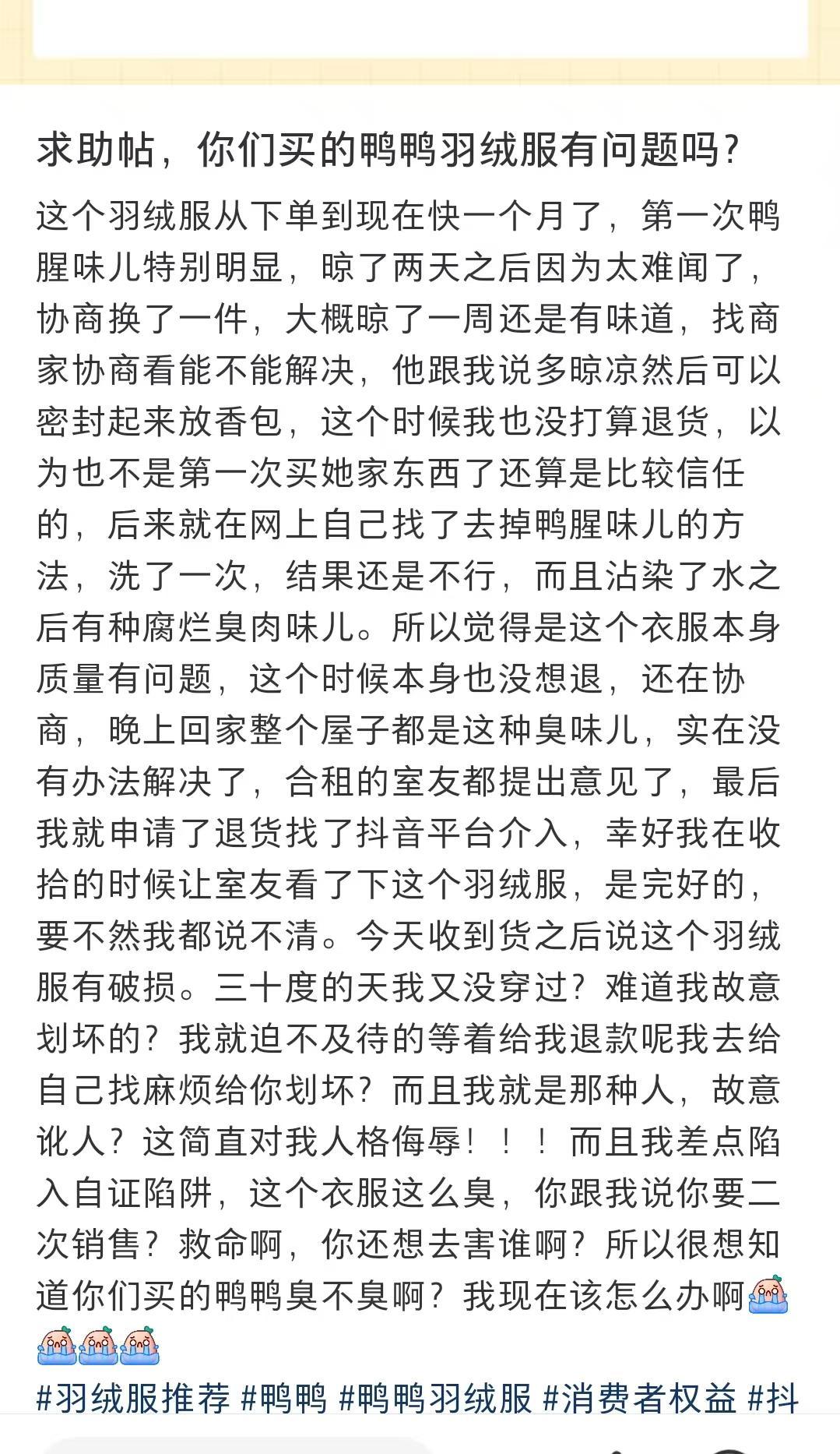 从辉煌到争议：“县城羽绒服之王”鸭鸭的口碑危机