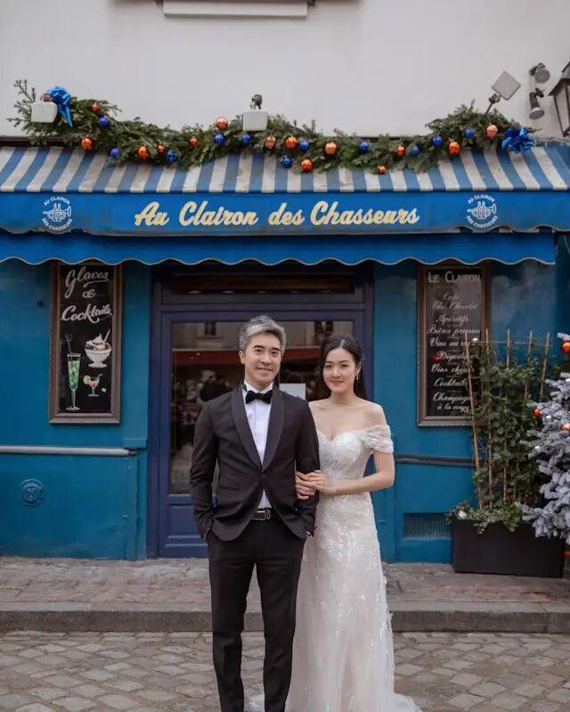 40岁前港姐钟溥敏庆结婚一周年，晒火辣泳装秀幸福婚姻