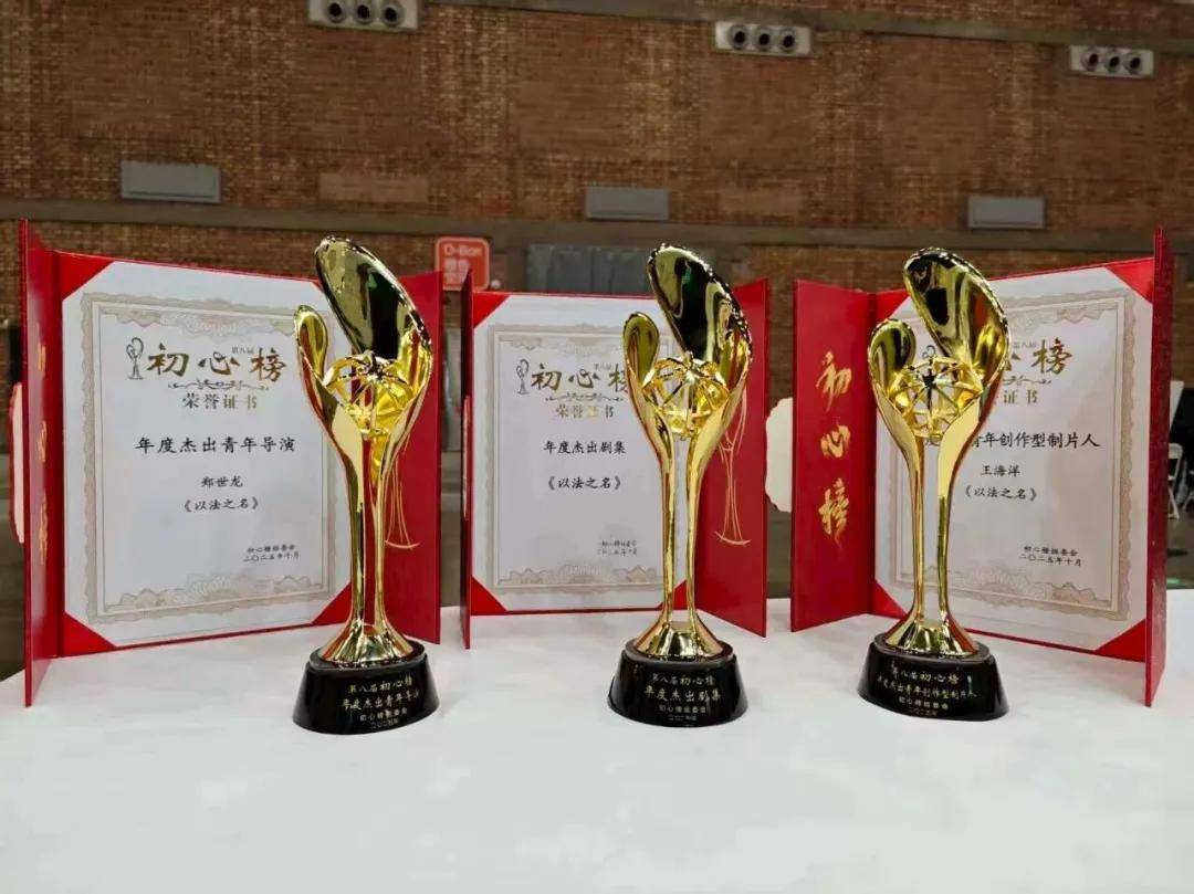 《以法之名》荣膺第八届初心榜年度杰出剧集