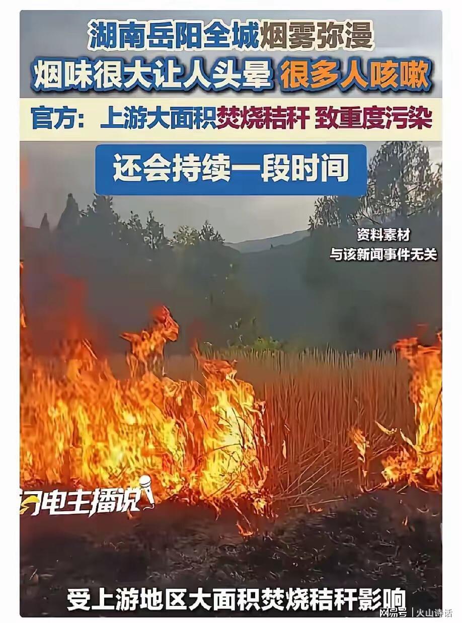 岳阳烧秸秆引热议：为何网友不反对？农药过量更需警惕