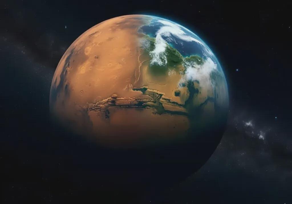 火星地球化新突破：三步改造计划，30年升温成关键！