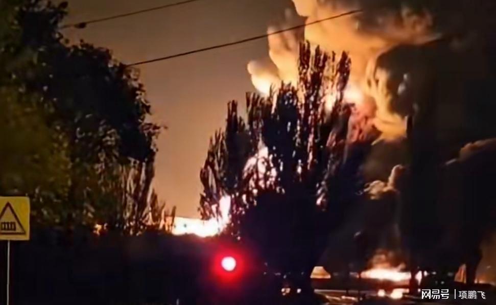 莫斯科夜间爆炸现场
