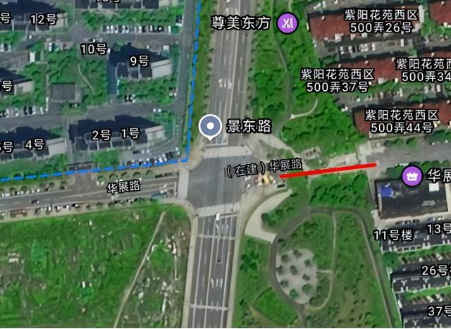 上海闵行徐汇交界新增华展路，10月底通车提升区域交通