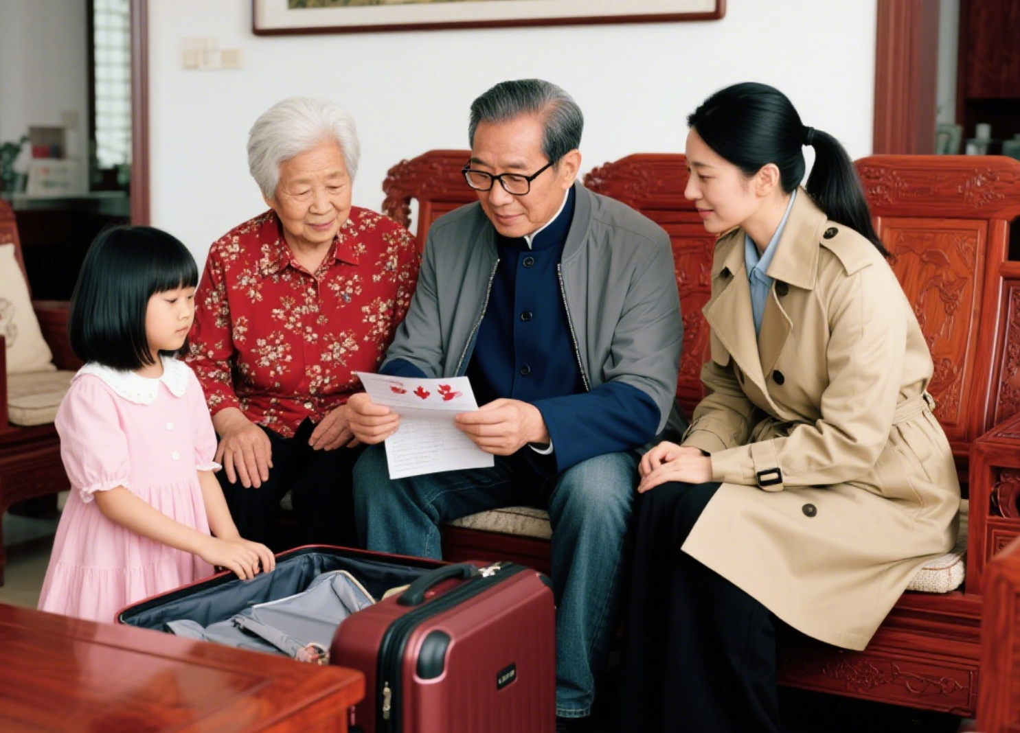 武汉一家五口移民加拿大，回国发现户籍被注销，全家堵派出所门口