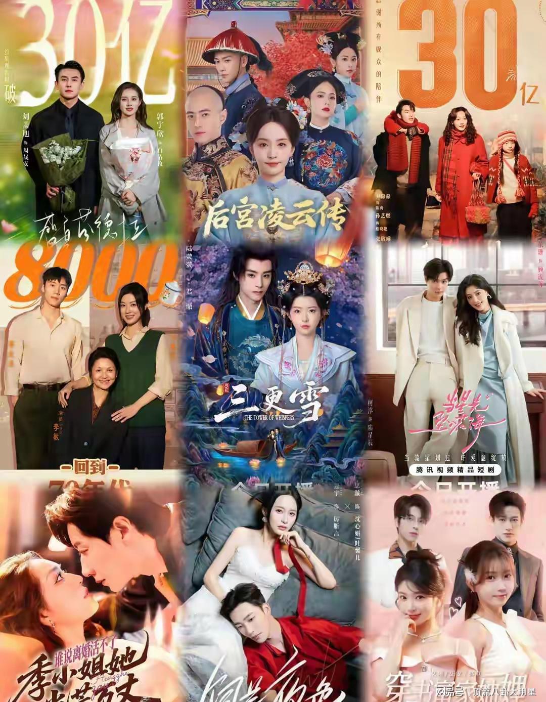 “25年最火短剧”收视：三更雪第4、后宫凌云传第10、第一杀疯了