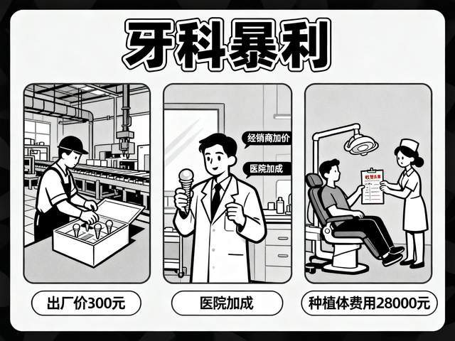 医保局重拳出击！牙科暴利92倍真相曝光，种植牙价格将迎巨变