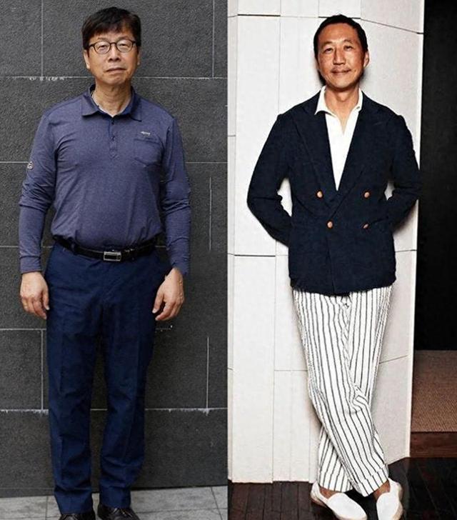 中老年男性穿衣对比：中国大叔VS日本男人，廉价衣毁气质真相