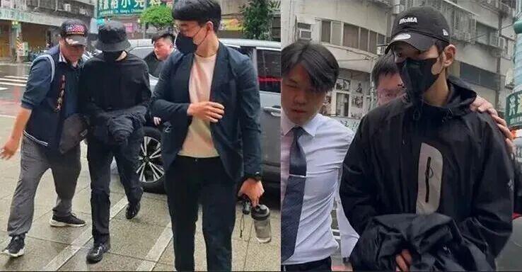 陈柏霖、修杰楷因‘闪兵案’被台湾检警拘提到案
