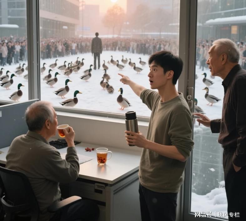 养殖户卖鸭被罚3万，带着三千鸭子到大厅，碰见在交接业务的领导