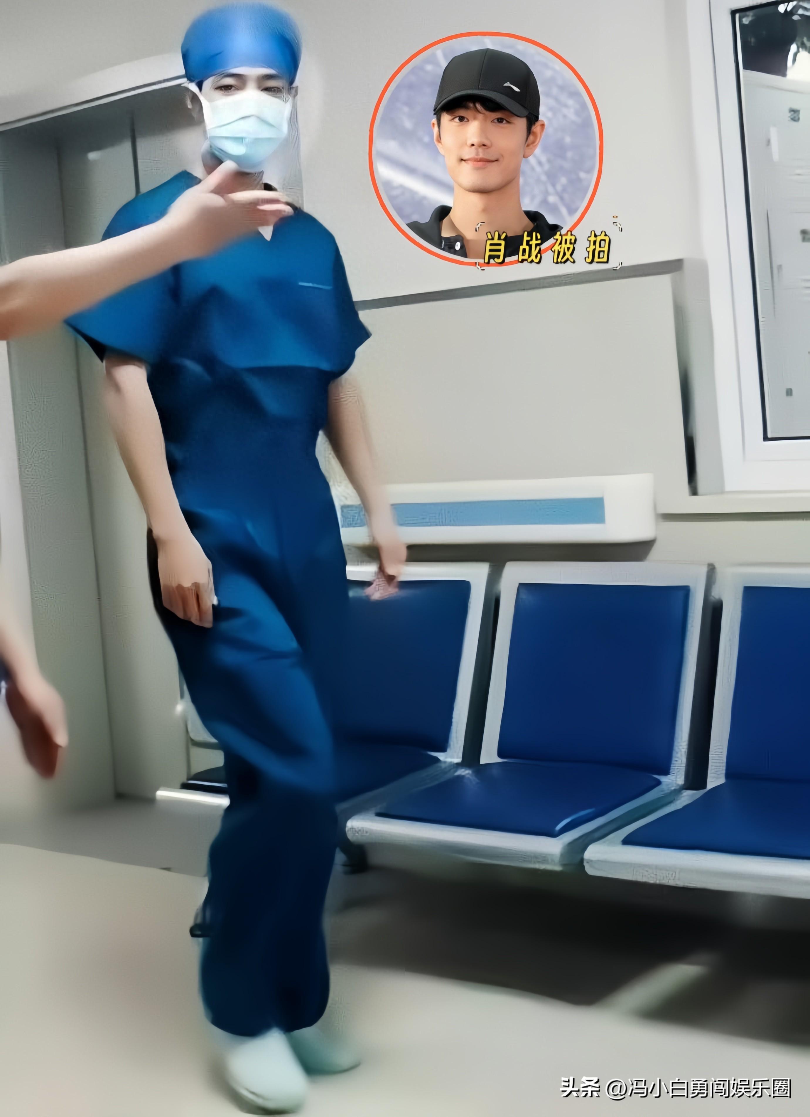 肖战《小城良方》首张路透曝光，与杨紫搭档角色对比鲜明