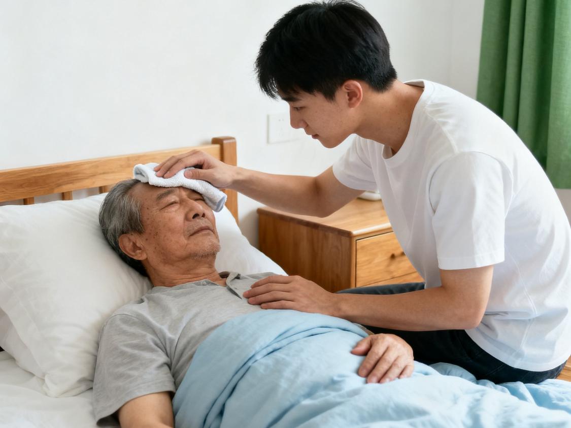 女婿伺候岳父12年,妻子却要离婚,刚出民政局,妻子接到电话后呆了