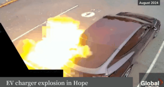 特斯拉充电爆炸事故调查：非原厂转接头成主因