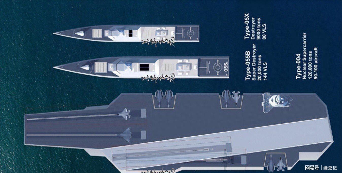中国004型核航母曝光：12万吨级巨舰仅中国可造，技术超越美国