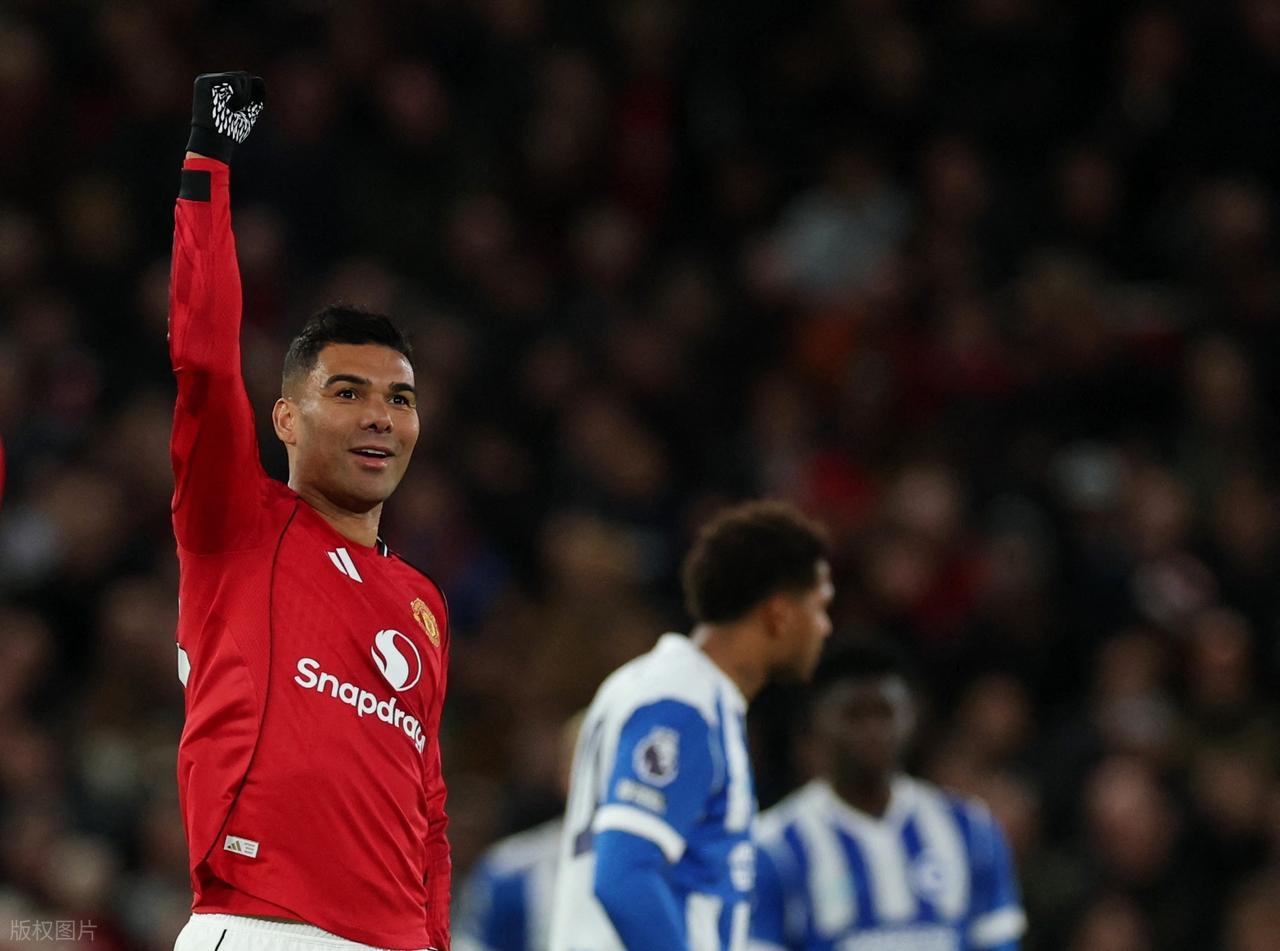 曼联3连胜逼近榜首：库尼亚处子球，卡塞米罗传射建功